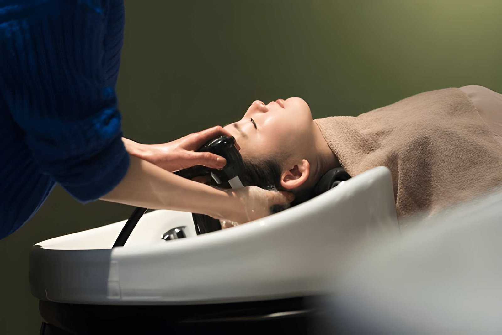 Hair spa treatment at La Gracia