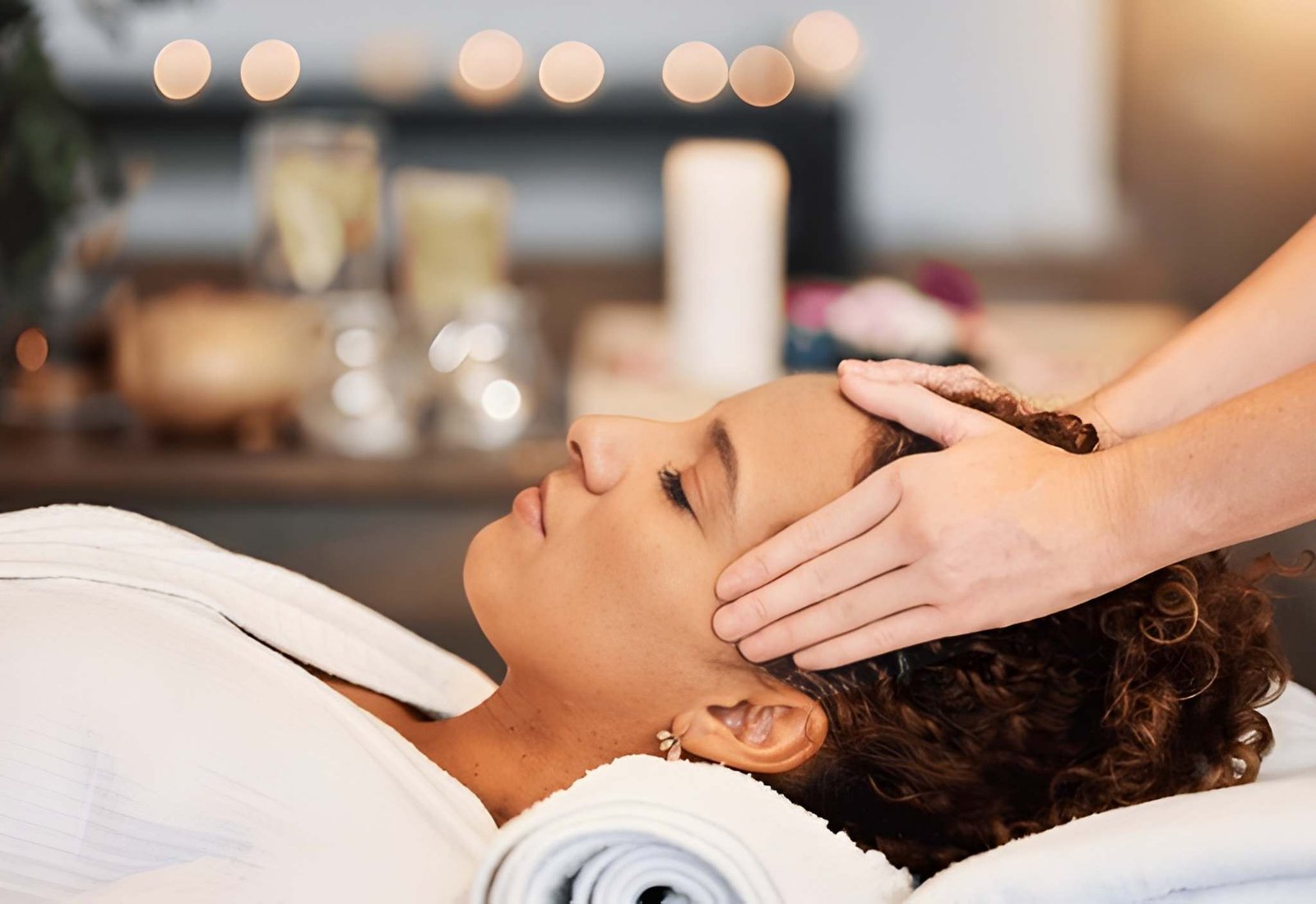 Hair spa scalp massage at La Gracia